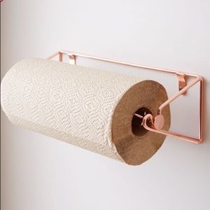 West Elm Copper Wire Paper Towel Rack